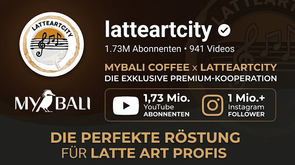 Latte Art: Wenn Kaffee zu Kunst wird – Kaffee und Kunst treffen aufeinander