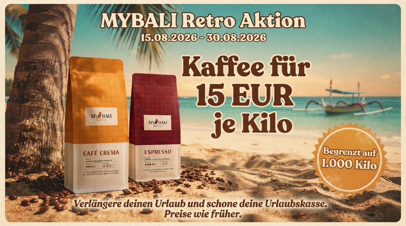 MYBALI RETRO AKTION IST WIEDER DA! ☕🌴