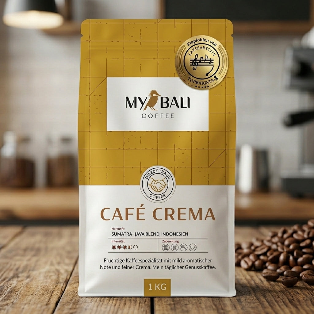 MYBALI Coffee – Crema – Kaffee für Genießer