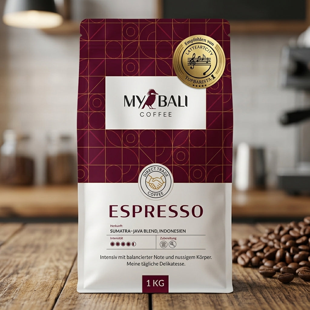 MYBALI Coffee – Espresso – Intensiver Arabica Kaffee