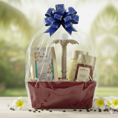 MYBALI Geschenkkorb Rot – Premium Geschenkset & Präsentkorb für jeden Anlass