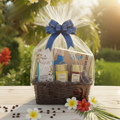 MYBALI Geschenkkorb Schwarz – Premium Geschenkset & Präsentkorb für jeden Anlass