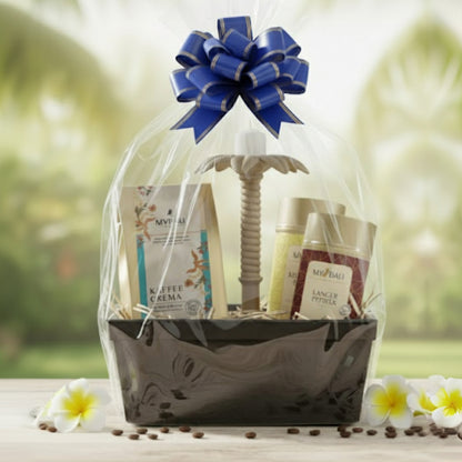 MYBALI Geschenkkorb Schwarz – Premium Geschenkset & Präsentkorb für jeden Anlass