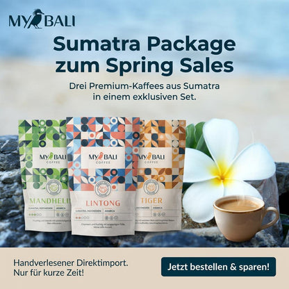 Das Sumatra Package: Tiger, Lintong & Mandheling (je 250g)