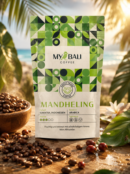 MYBALI Coffee – Mandheling – fruchtiger Arabica Kaffee