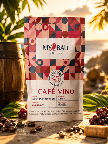 MYBALI Coffee – Vino – Exklusiver weinfassgereifter Kaffee