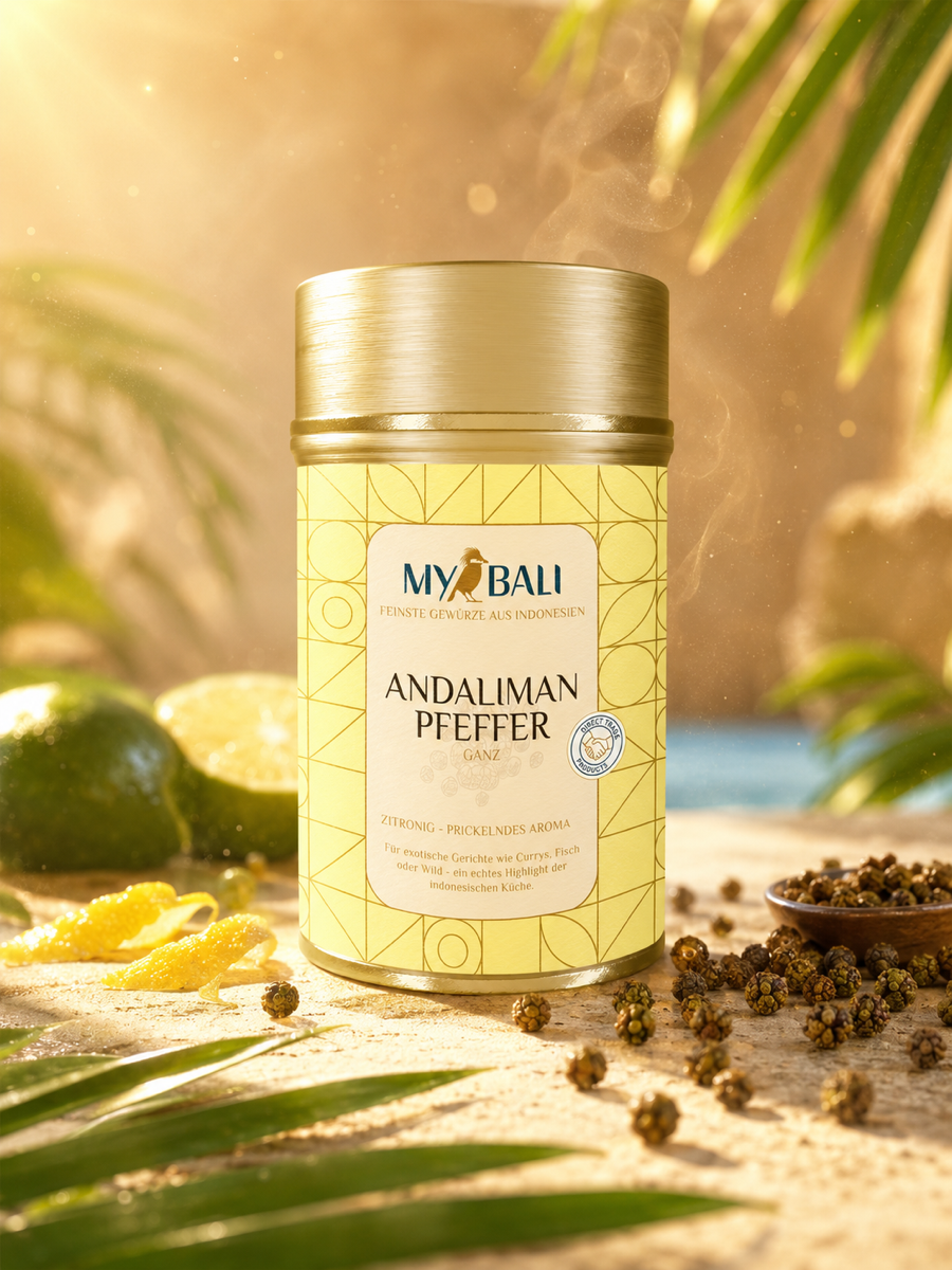 MYBALI Food – Andaliman Pfeffer (ganz) - Premium Gewürz