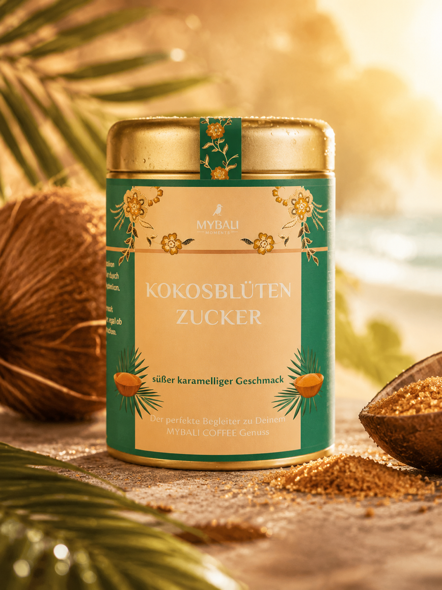 MYBALI Food – Kokosblütenzucker Dose – hochwertiger Naturzucker